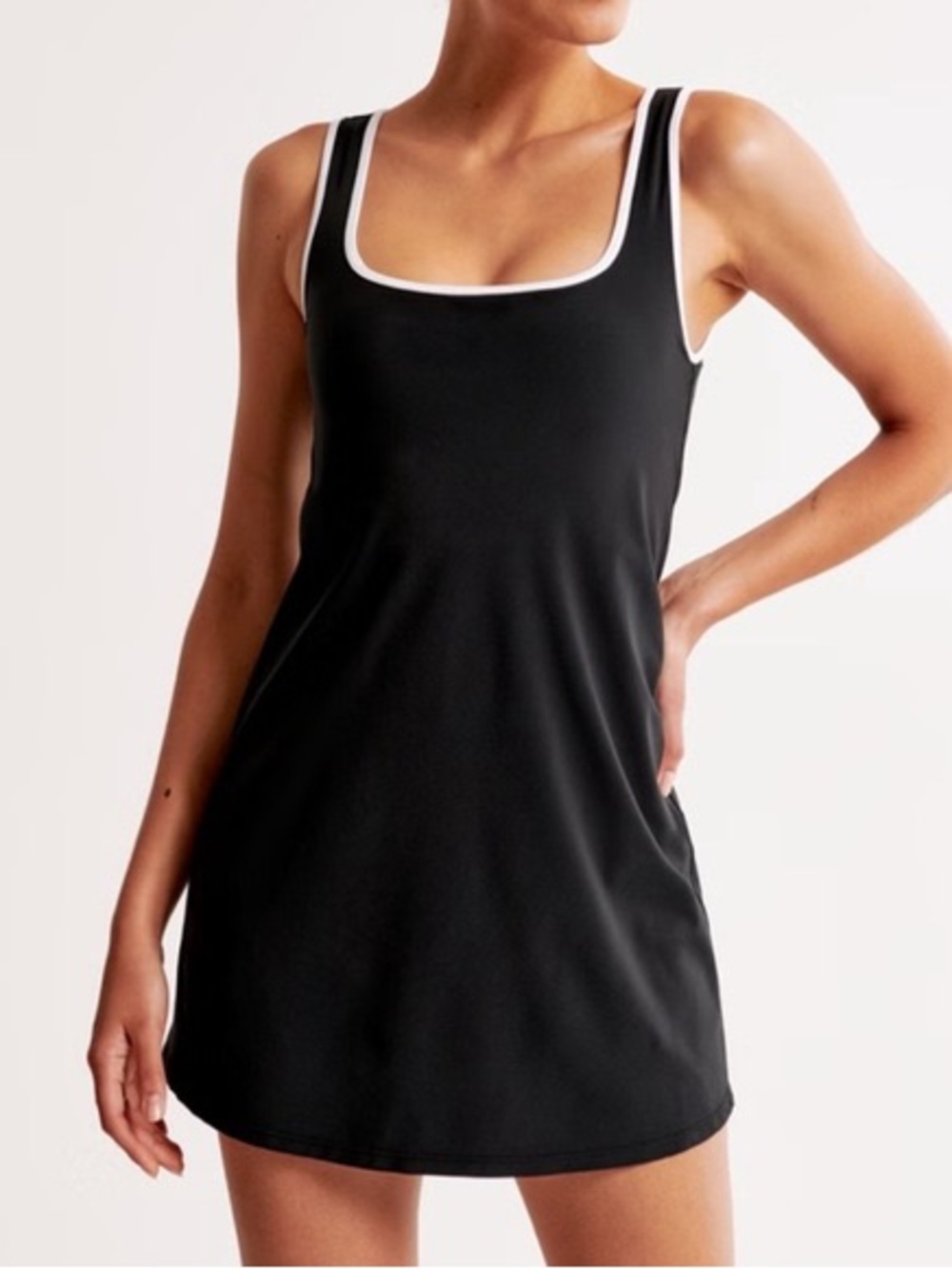 Abercrombie Squareneck Traveler Mini Dress
